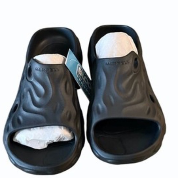 Merrell Mens Hydro Slide 2 Sandals Size 12 Black Slides - Picture 3 of 9